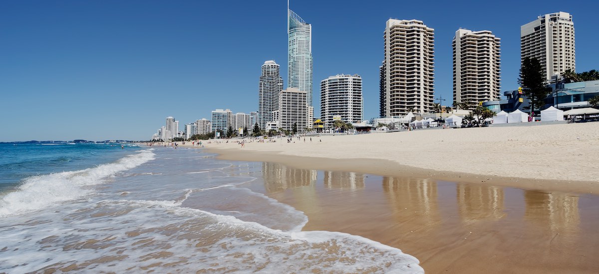 Surfers Paradise Beach, Gold Coast, Australia