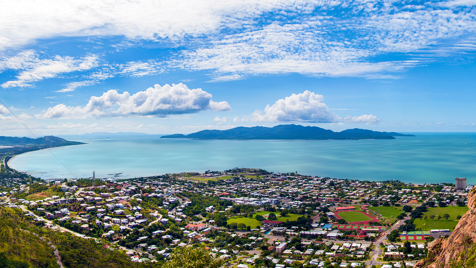 View To Magnetic Island From Castle Hill By Megan MacKinnon