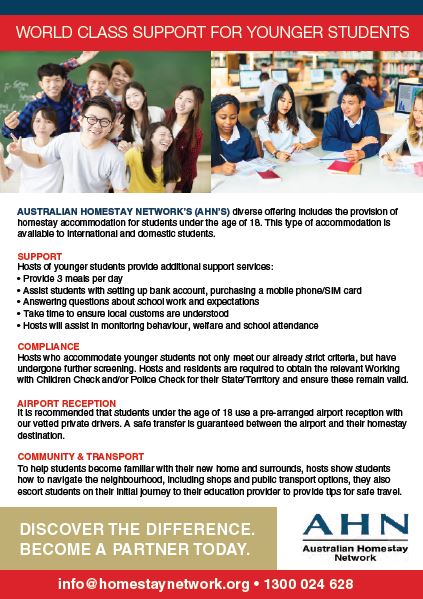 AHN Student Generation Flyer – Under 18s